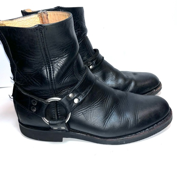 Frye Phillip Harness Short Boot 8M - Picture 2 of 8